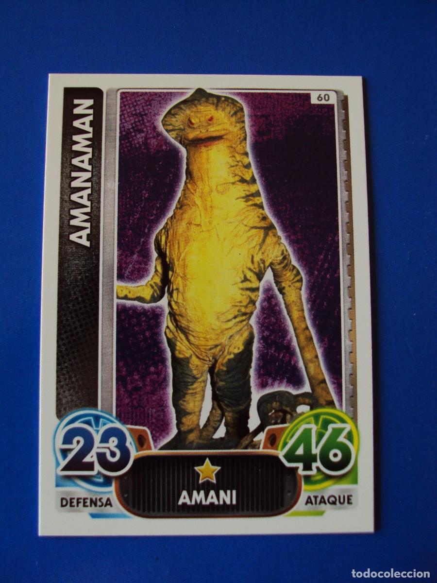Trading cards: N&ordm; 60 AMANAMAN STAR WARS EL DESPERTAR DE LA FUERZA FORCE ATTAX AWAKENS 2015 TOPPS CROMO NUEVO
