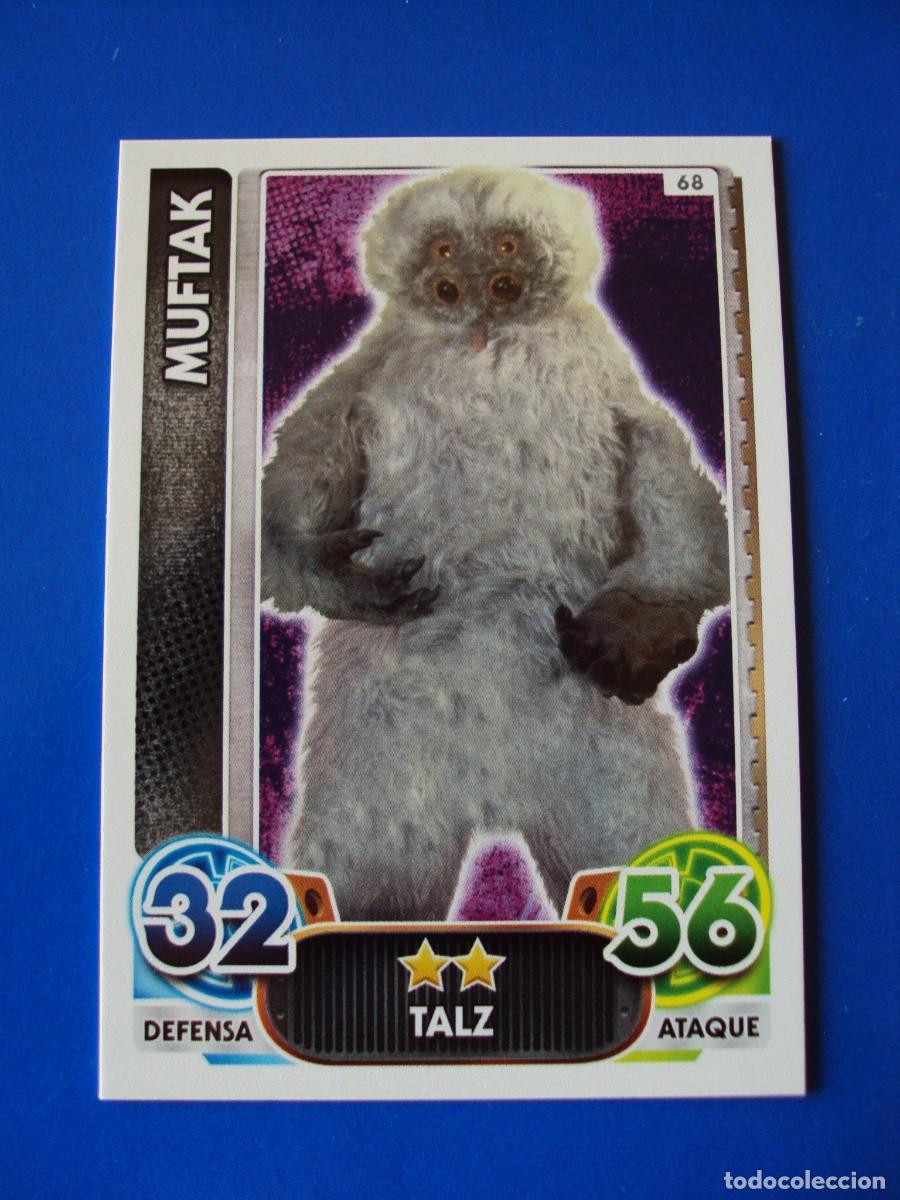 Trading cards: N&ordm; 68 MUFTAK STAR WARS EL DESPERTAR DE LA FUERZA FORCE ATTAX AWAKENS 2015 TOPPS CROMO NUEVO