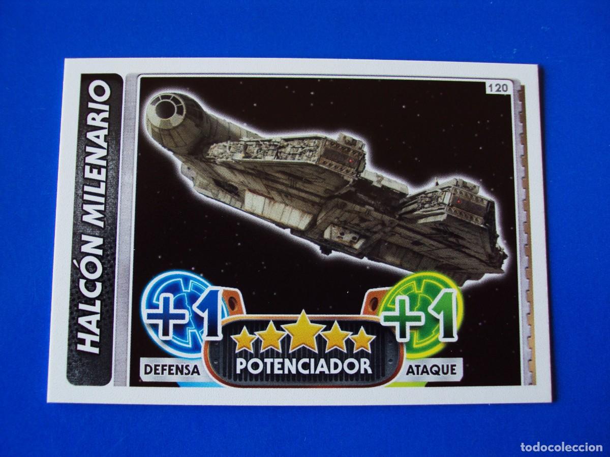 Trading cards: N&ordm; 120 HALC&Oacute;N M STAR WARS EL DESPERTAR DE LA FUERZA FORCE ATTAX AWAKENS 2015 TOPPS CROMO NUEVO