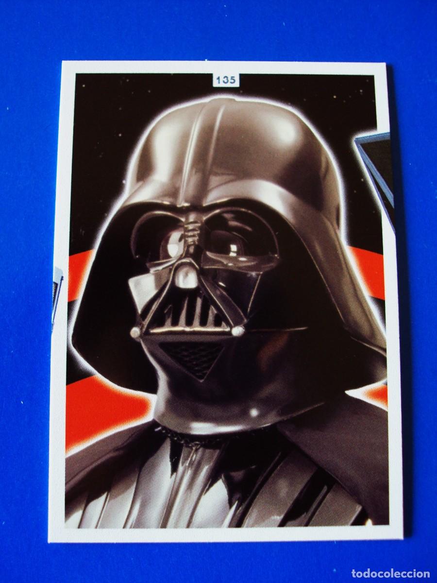 Trading cards: N&ordm; 135 DARTH VADER STAR WARS EL DESPERTAR DE LA FUERZA FORCE ATTAX AWAKENS 2015 TOPPS CROMO NUEVO