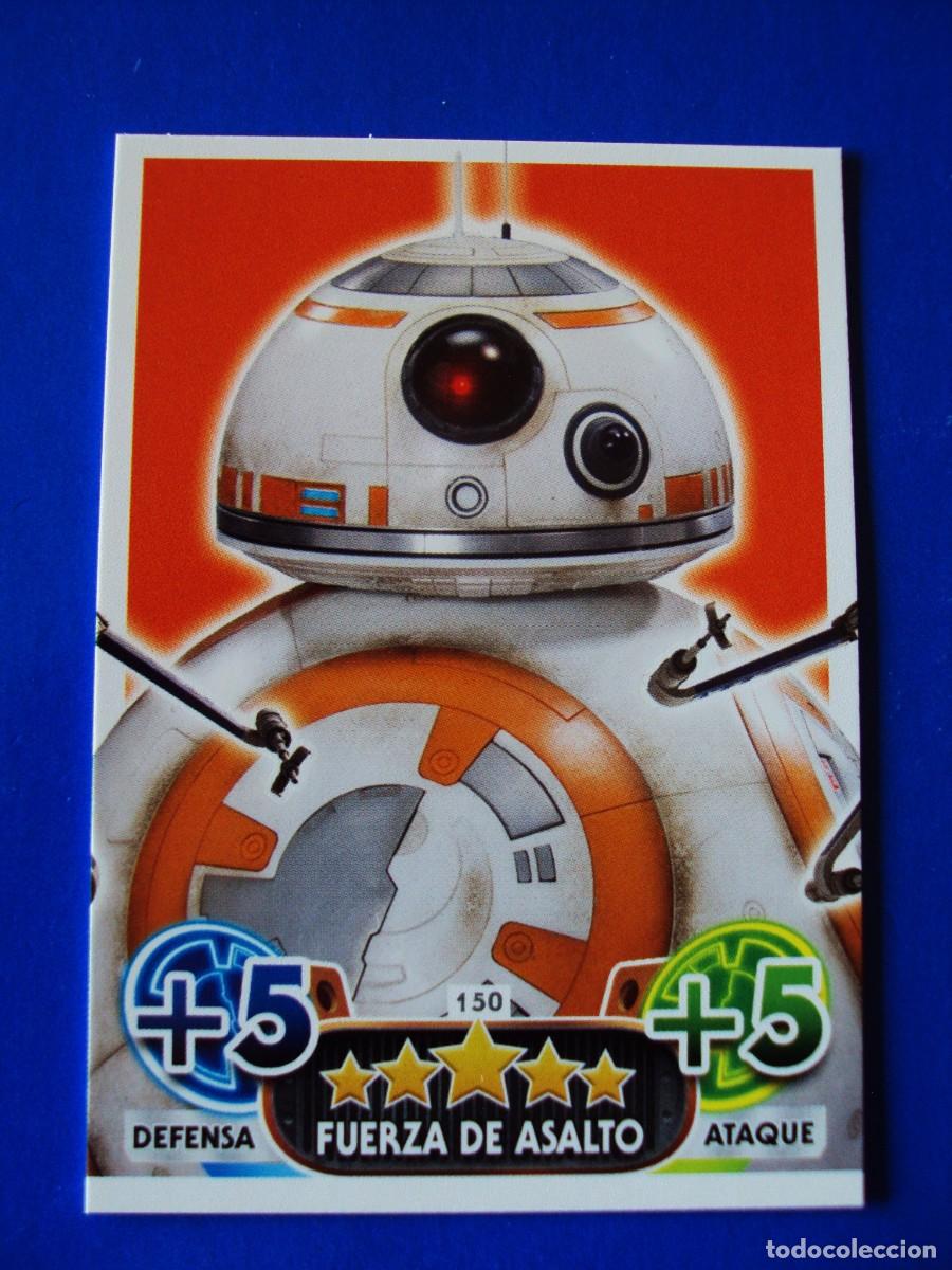 Trading cards: N&ordm; 150 BB-8 PUZZLE STAR WARS EL DESPERTAR DE LA FUERZA FORCE ATTAX AWAKENS 2015 TOPPS CROMO NUEVO