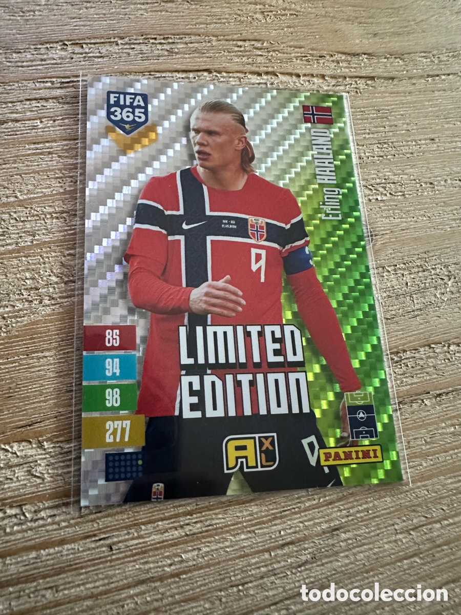 Trading cards: ERLING HAALAND NORUEGA LIMITED EDITION FIFA 365 2027 PANINI ADRENALYN XL