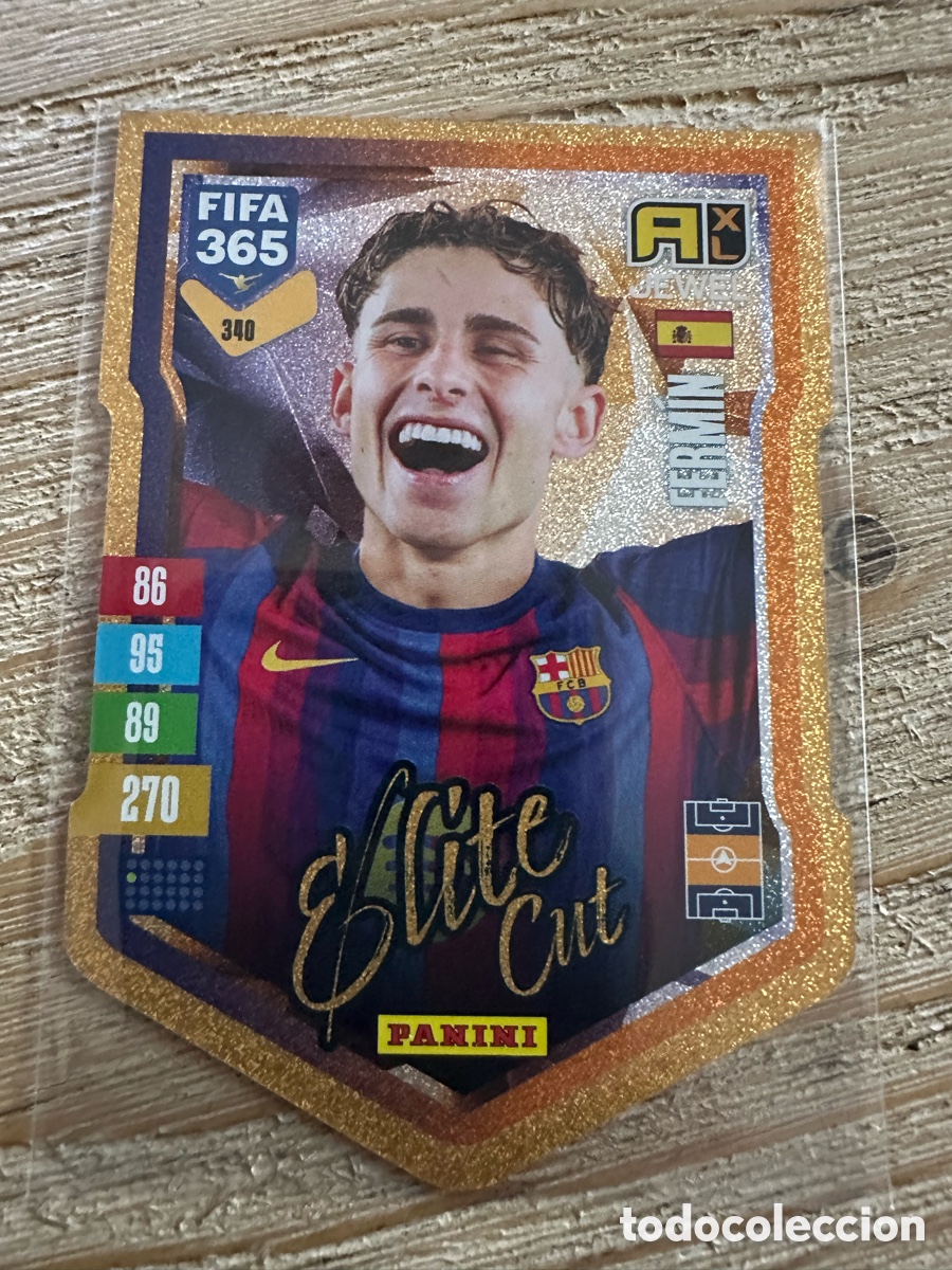 Trading cards: FERMIN FC BARCELONA 340 ELITE CUT FIFA 365 2027 PANINI ADRENALYN XL