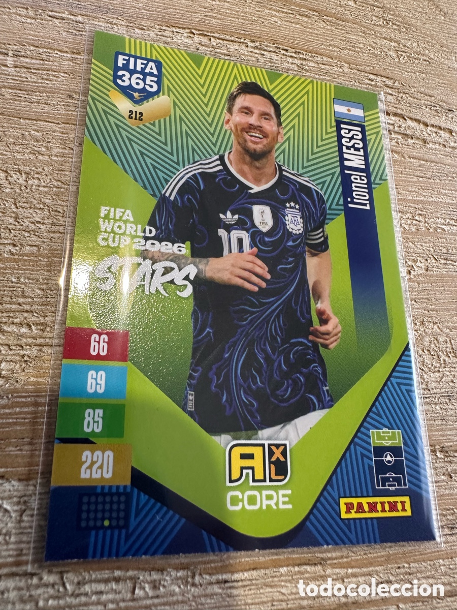 Trading cards: MESSI ARGENTINA 212 FIFA 365 2027 PANINI ADRENALYN XL