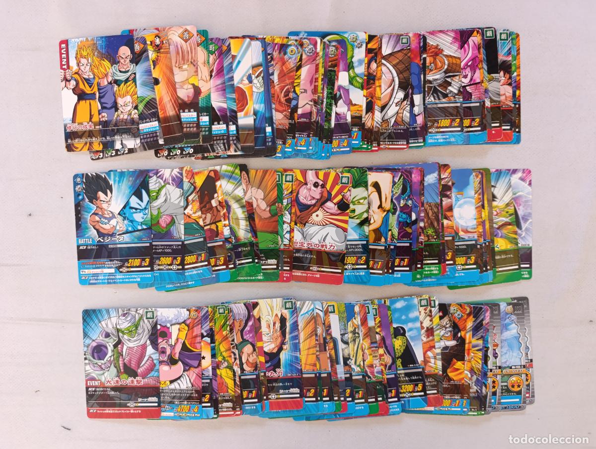 Trading cards: LOTE DRAGON BALL Z DATA CARDDASS - 127 CARTAS - BANDAI - A&Ntilde;O 2005 A 2008 - CARD / JAPON (E7C)