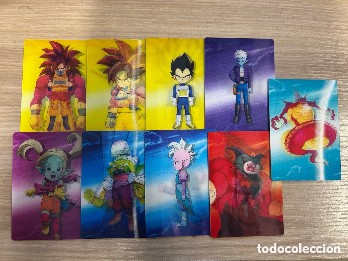 Trading cards: Pack 9 lenticulares - Dragon Ball Daima