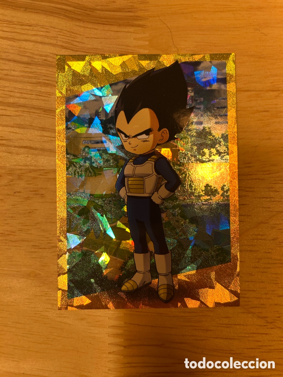 Trading cards: num 14. - Dragon Ball Daima - Vegeta ni&ntilde;o (Crystal)