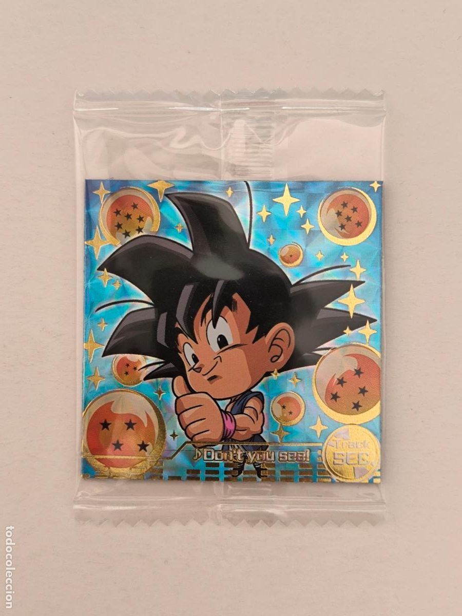 Trading cards: DRAGON BALL WAFER - N&ordm; 3-S2 - SEC - STICKER / SEAL - BANDAI / JAPON - NUEVO (O7D1)