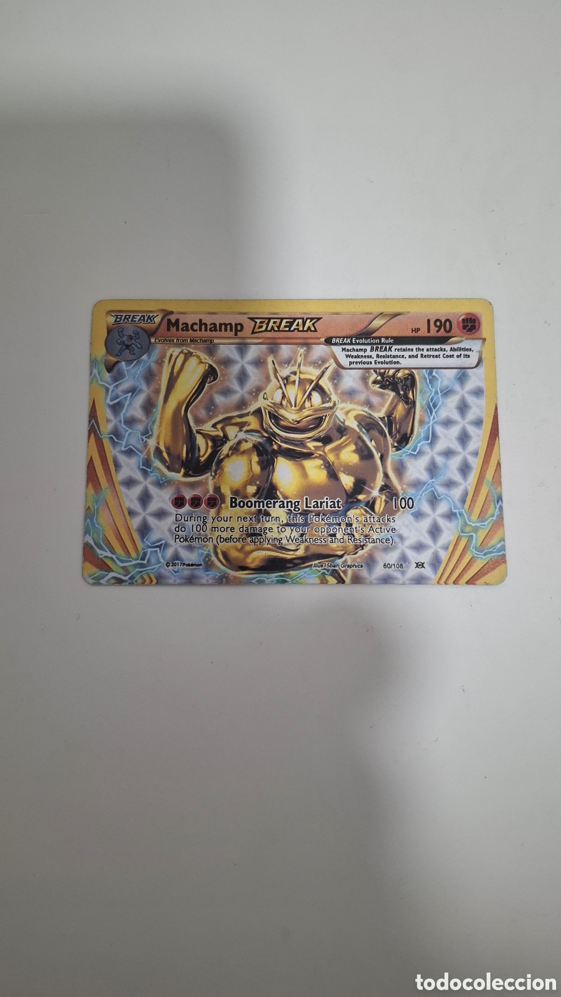 Trading cards: CARTA POKEMON CARD MACHAMP BREAK