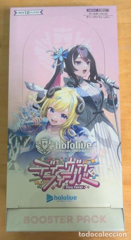 Trading cards: Diva Fever Caja de Sobres Hololive en Japon&eacute;s SELLADO