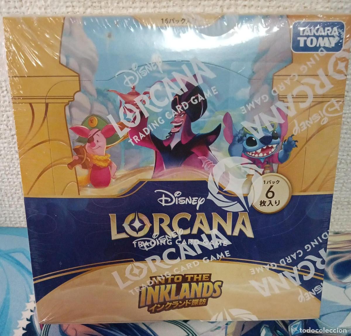 Trading cards: Into the Inklands Caja de Sobres Lorcana en Japon&eacute;s SELLADO
