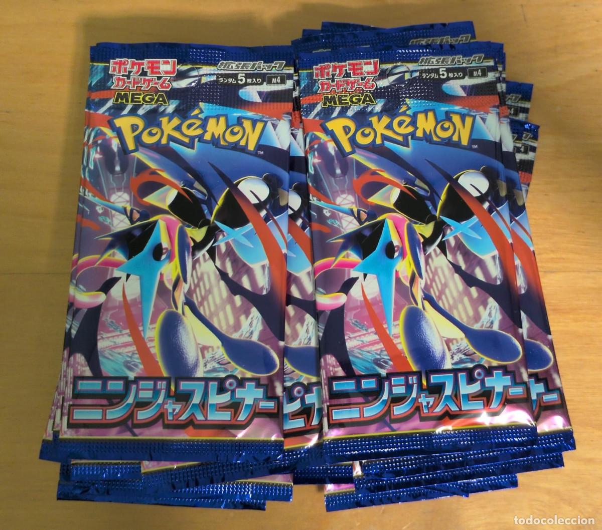 Trading cards: Ninja Spinner Sobres x38 Pok&eacute;mon TCG en Japon&eacute;s SELLADO