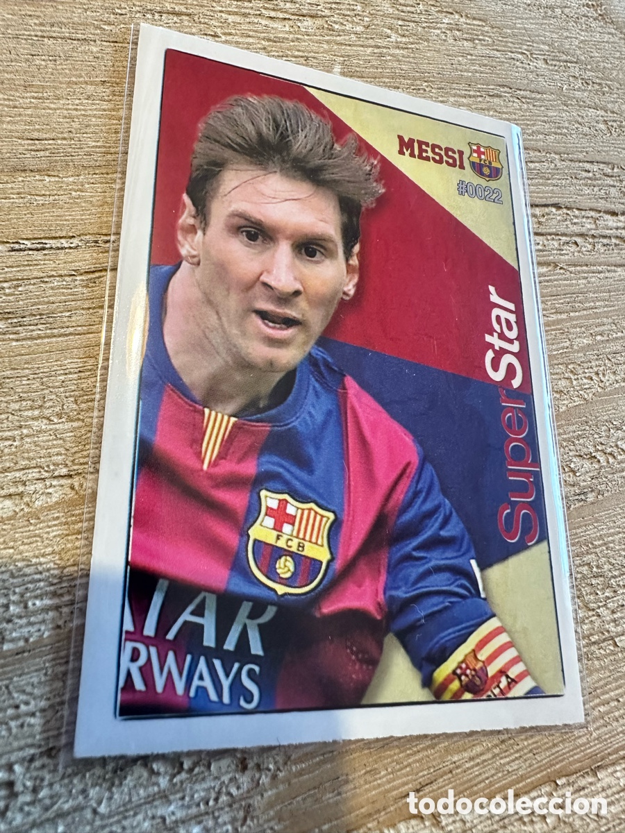Trading cards: LIONEL MESSI FC BARCELONA #0022 22 SUPERSTAR MUNDICROMO 2016 15-16 15 16