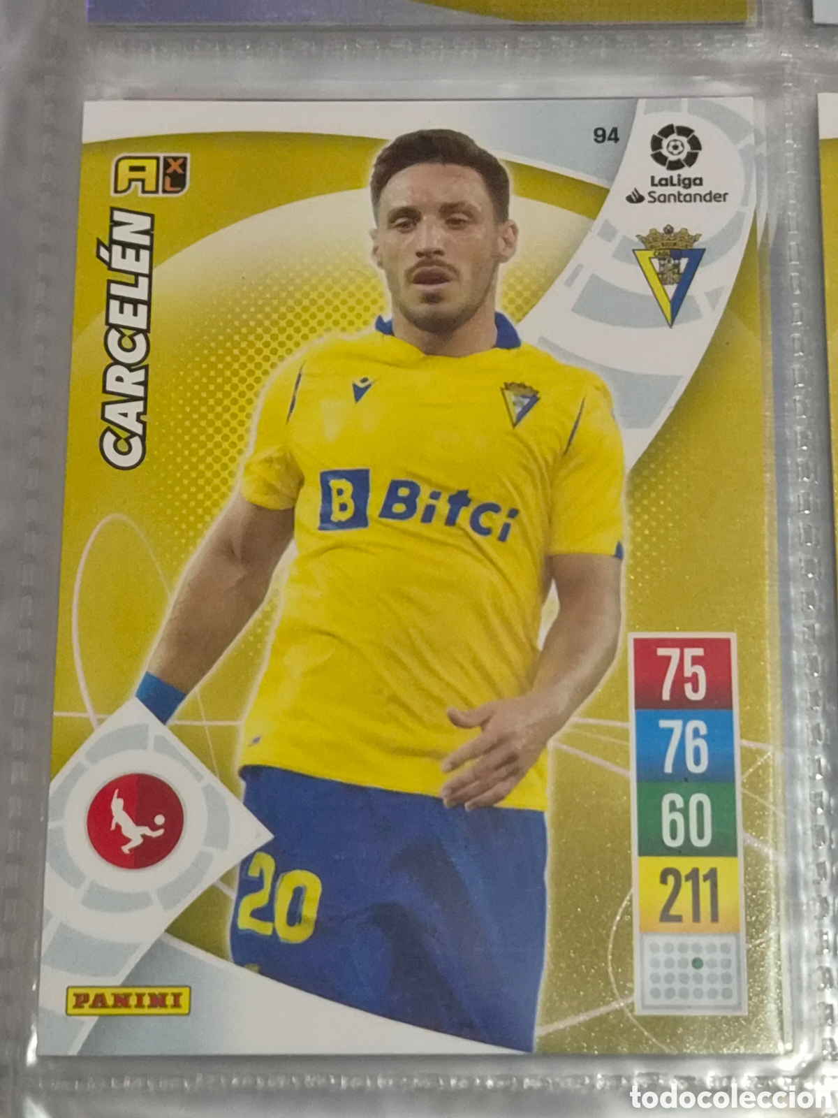 Trading cards: 94 - CARCELEN, C&Aacute;DIZ ADRENALYN 2021-2022