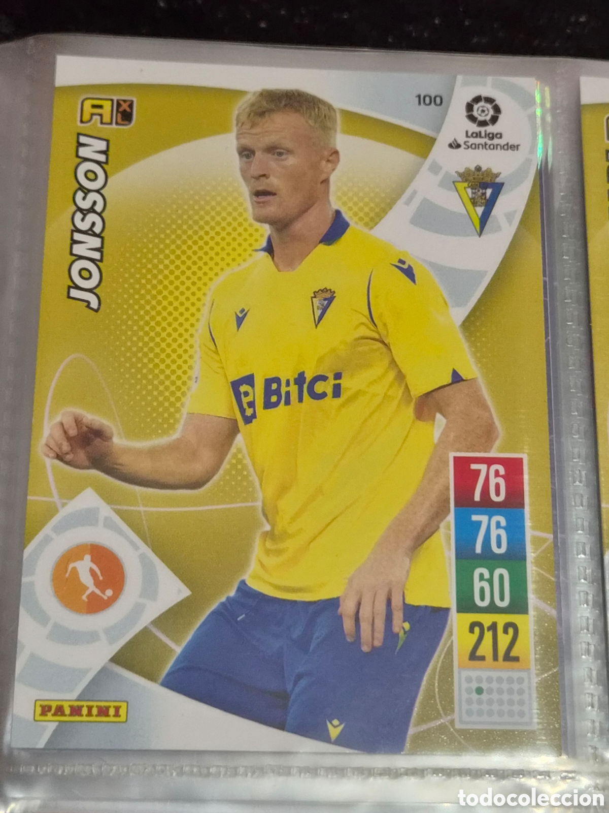 Trading cards: 100 - JONSSON , C&Aacute;DIZ ADRENALYN 2021-2022