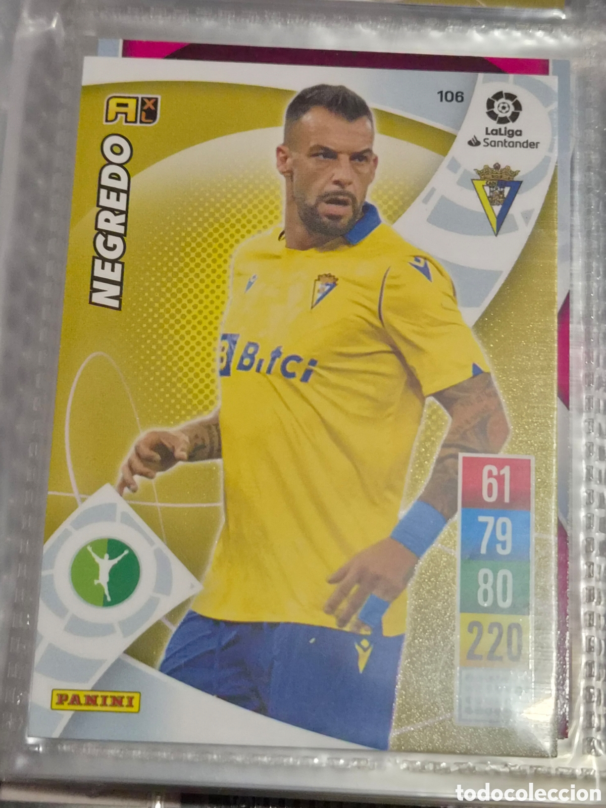 Trading cards: 106 - NEGREDO, C&Aacute;DIZ ADRENALYN 2021-2022
