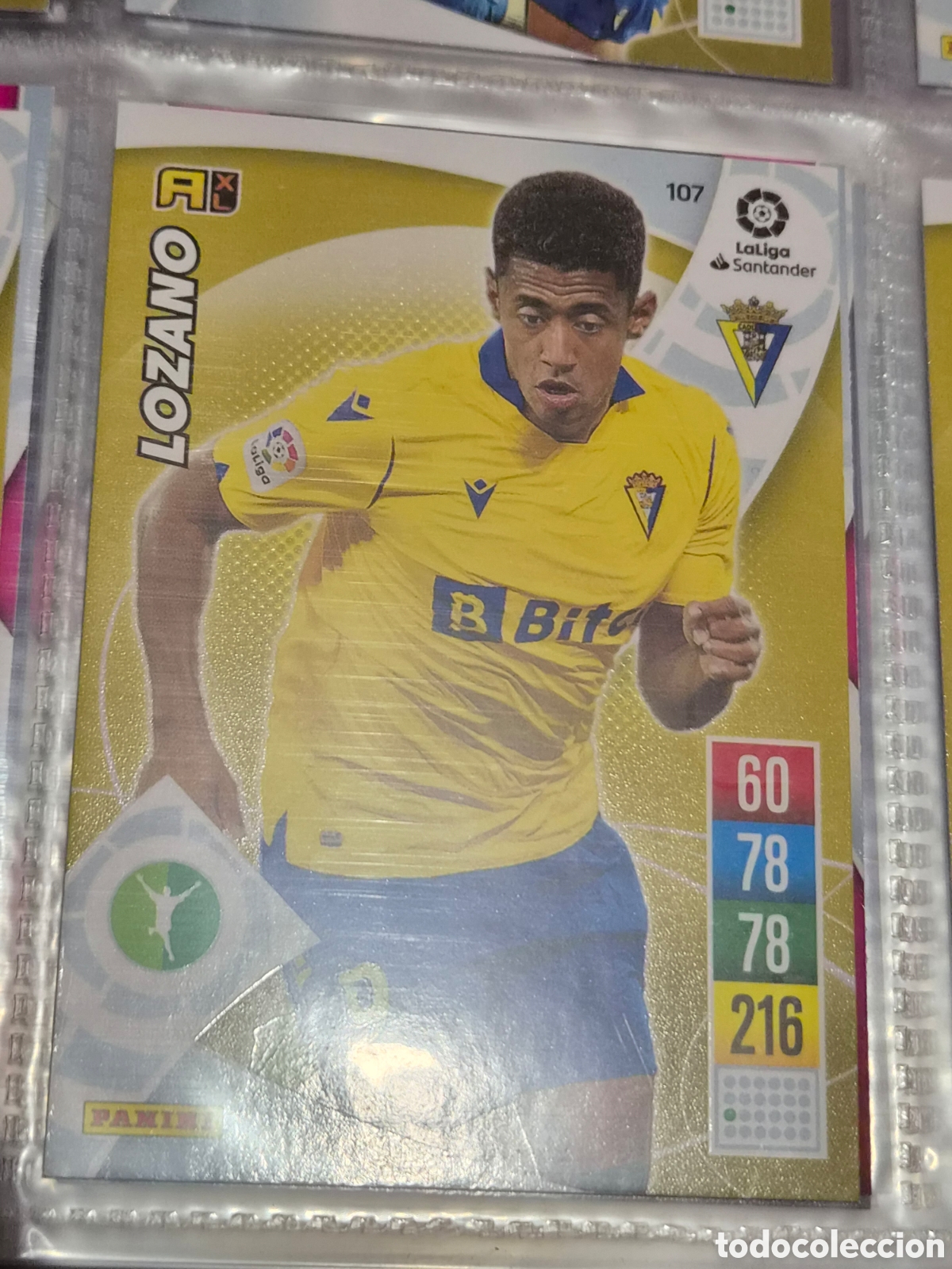 Trading cards: 107 - LOZANO, C&Aacute;DIZ ADRENALYN 2021-2022