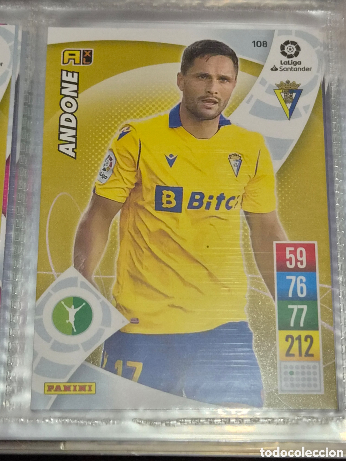 Trading cards: 108 - ANDONE , C&Aacute;DIZ ADRENALYN 2021-2022