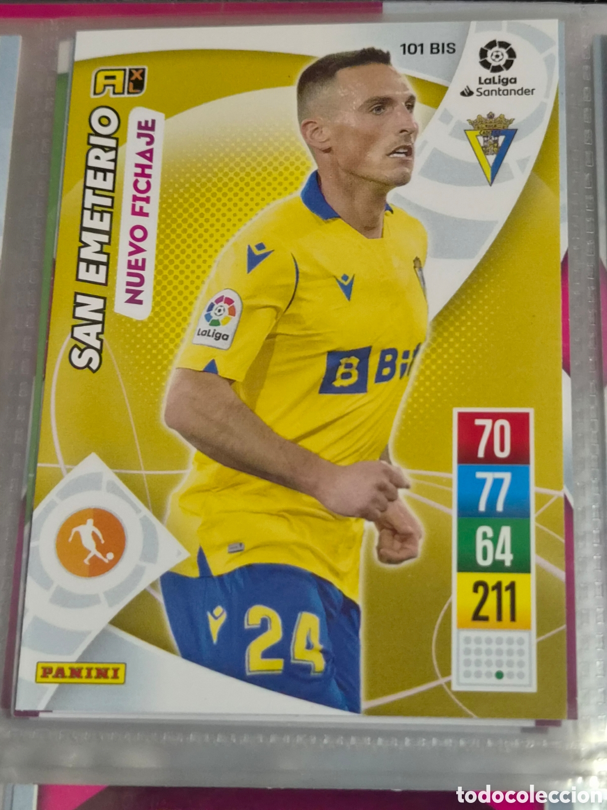 Trading cards: 101 BIS - SAN EMETERIO, C&Aacute;DIZ NUEVO FICHAJE ADRENALYN 2021-2022