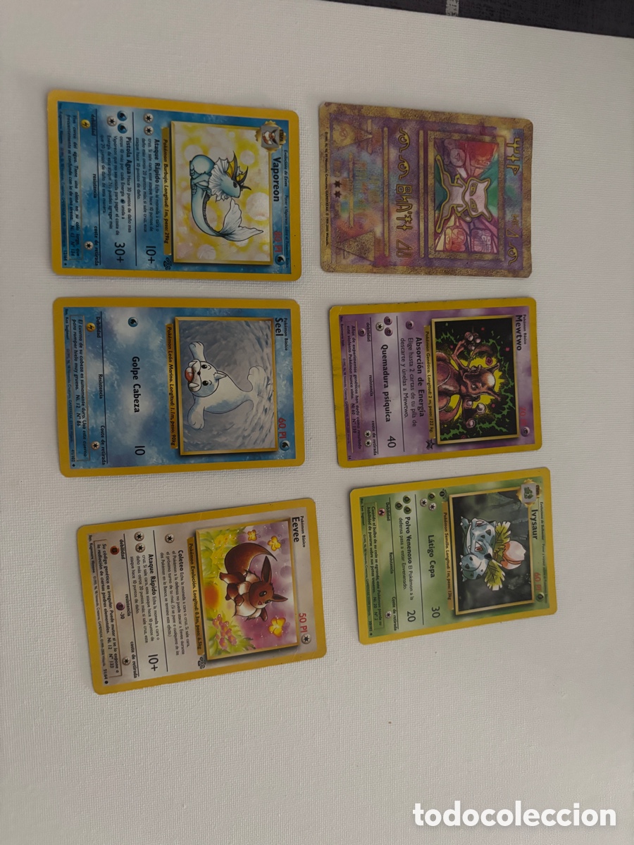 Trading cards: Lote de cartas Pokemon de primera generaci&oacute;n!