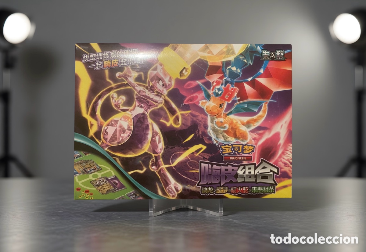Trading cards: Happy Set Mewtwo & Dragonite & Camerupt & Sinistcha Box Set