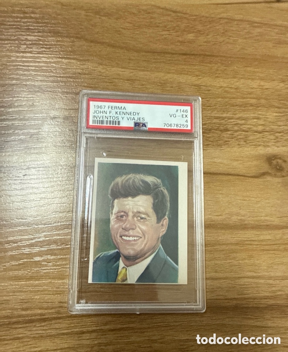 Trading cards: 1967 JOHN F. KENNEDY N&ordm; 146 FERMA PSA 4