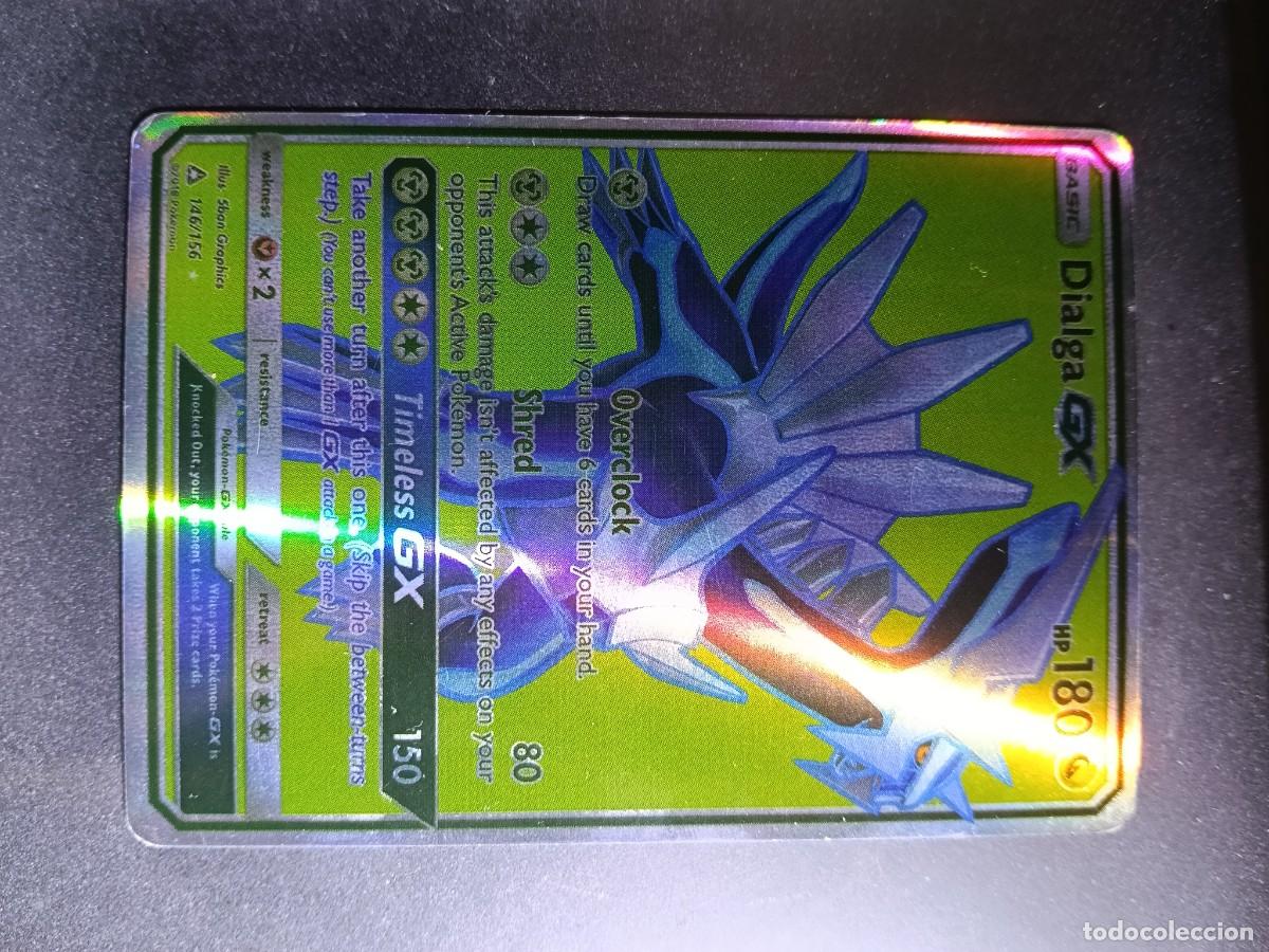 Trading cards: CROMO DIALGA 146/156 OVERCLOCK SHRED BRILLANTE POKEMON 2017