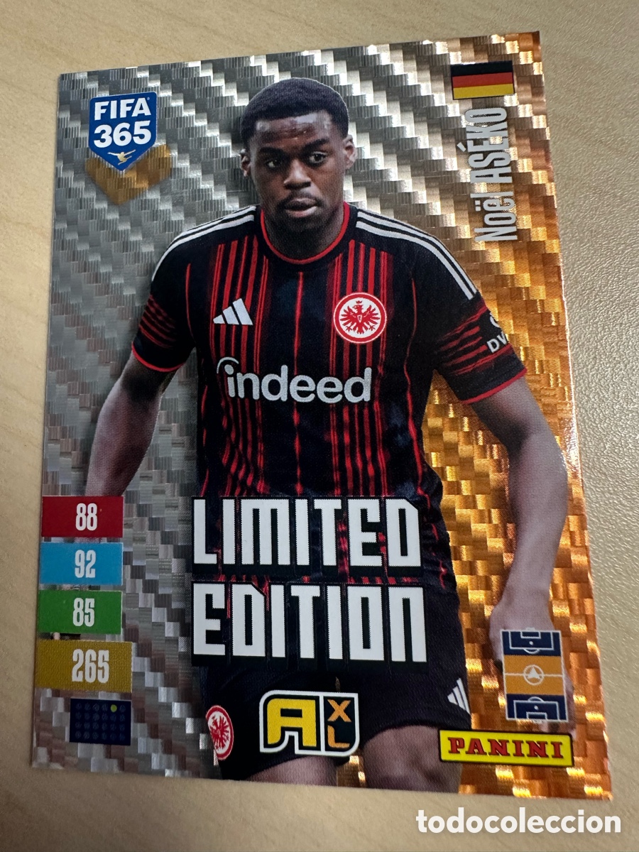 Trading cards: NOEL ASEKO EINTRACHT FRANKFURT LIMITED EDITION FIFA 365 2027 PANINI ADRENALYN XL