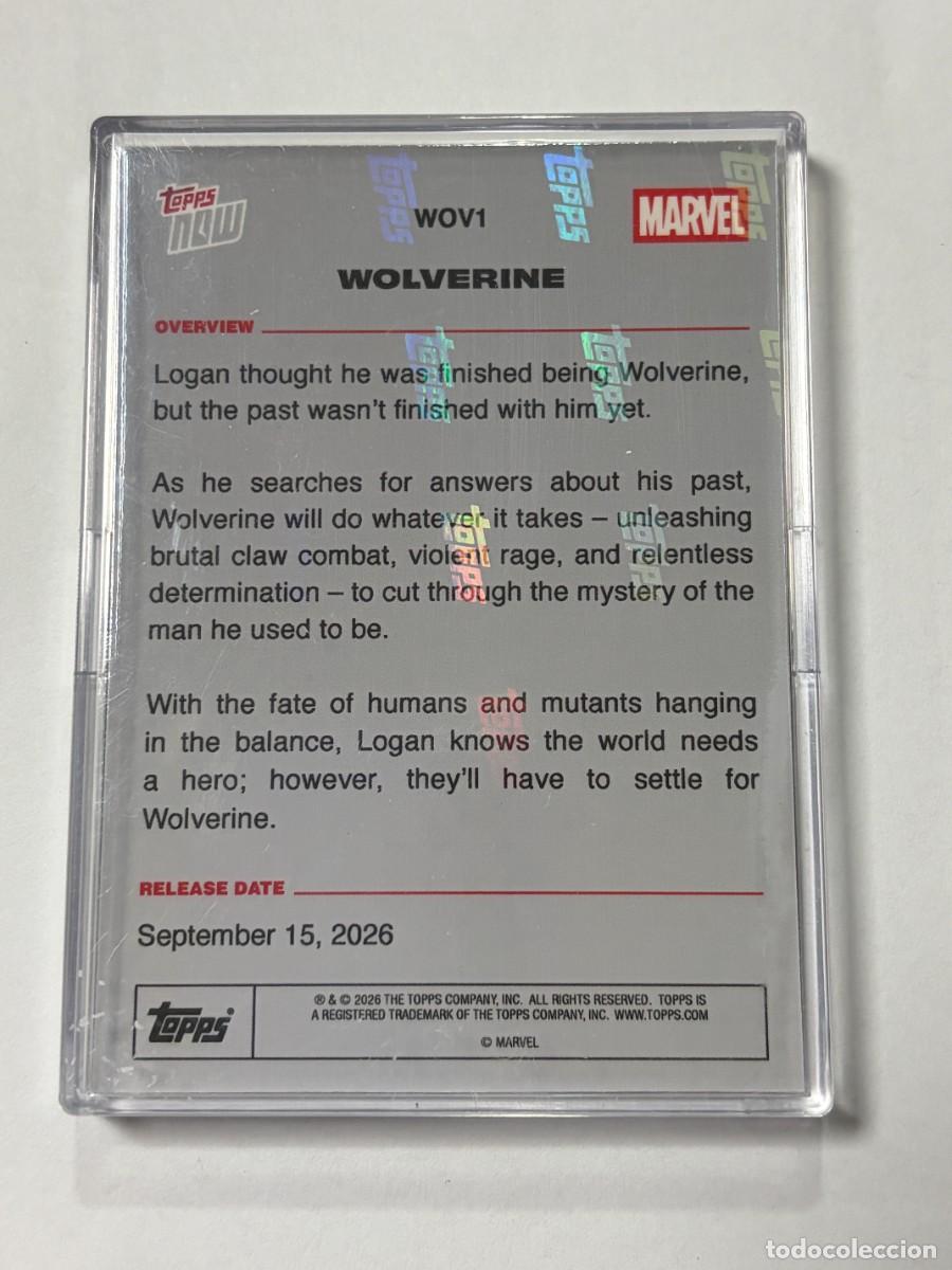 Trading cards: 2026 MARVEL TOPPS NOW&reg;: WOLVERINE - Foto 2