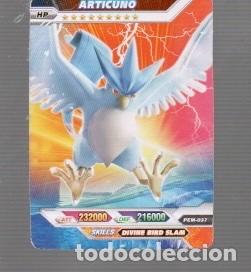 Trading cards: CROMO DE POK&Eacute;MON DE HP ARTICUNO PEM 370- A&Ntilde;O 2022