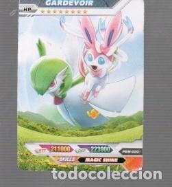Trading cards: CROMO DE POK&Eacute;MON DE HP GARDEVOIR PEM 020- A&Ntilde;O 2022