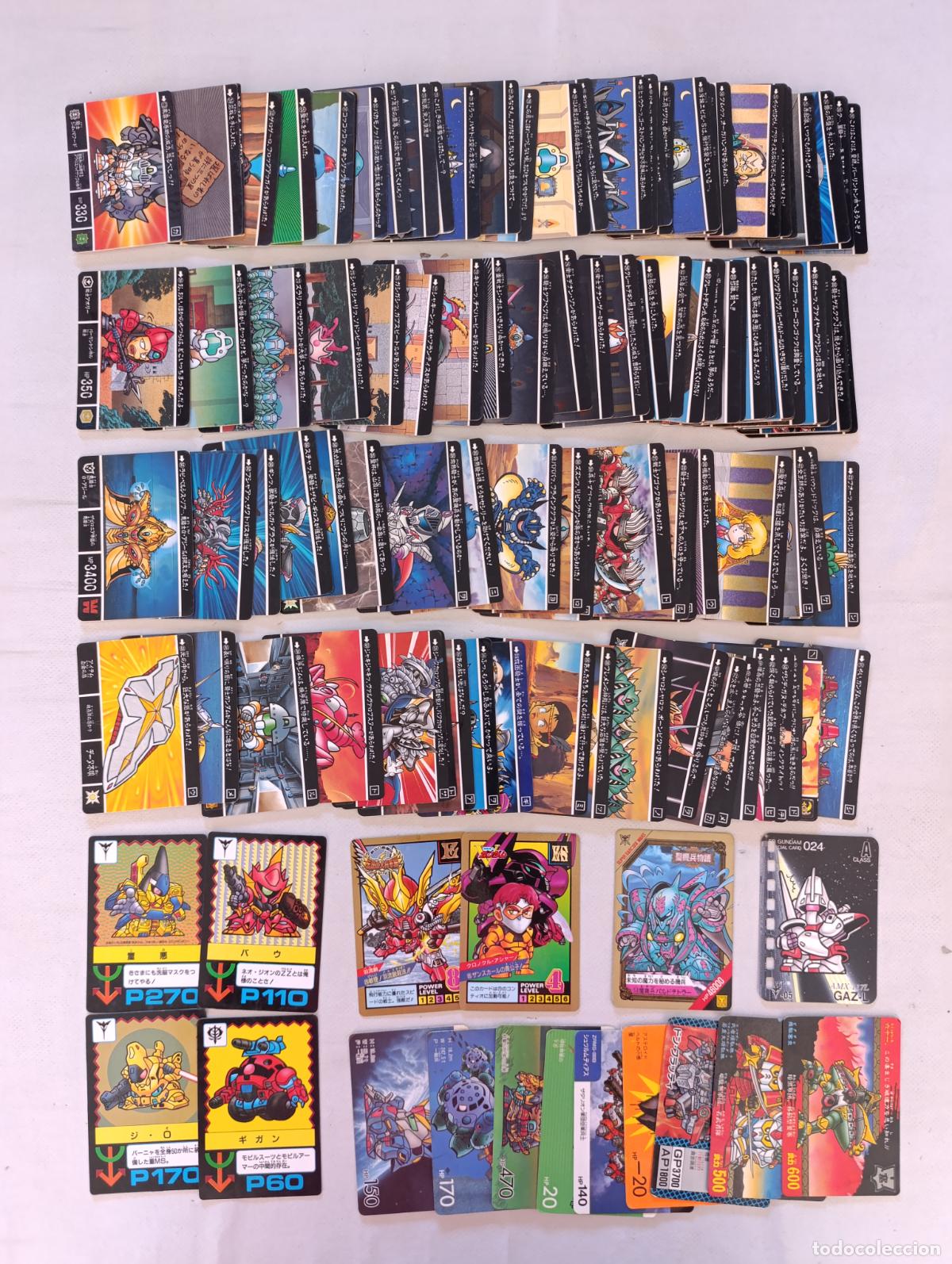 Trading cards: LOTE 134 CARDDASS SD GUNDAM Y OTRAS - VARIAS COLECCIONES - BANDAI 1989-1993 - CARD / JAPON (E7B)