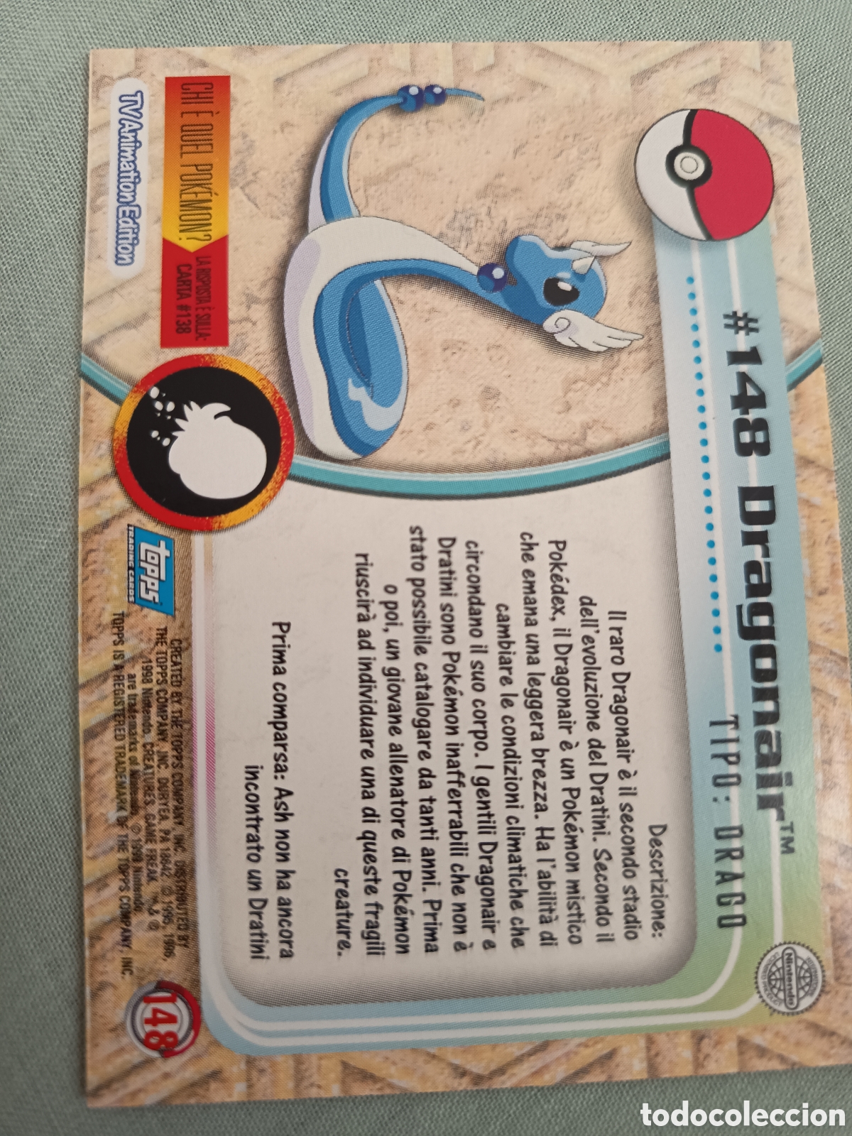 Trading cards: Pokemon Toops: Dragonair - Foto 2