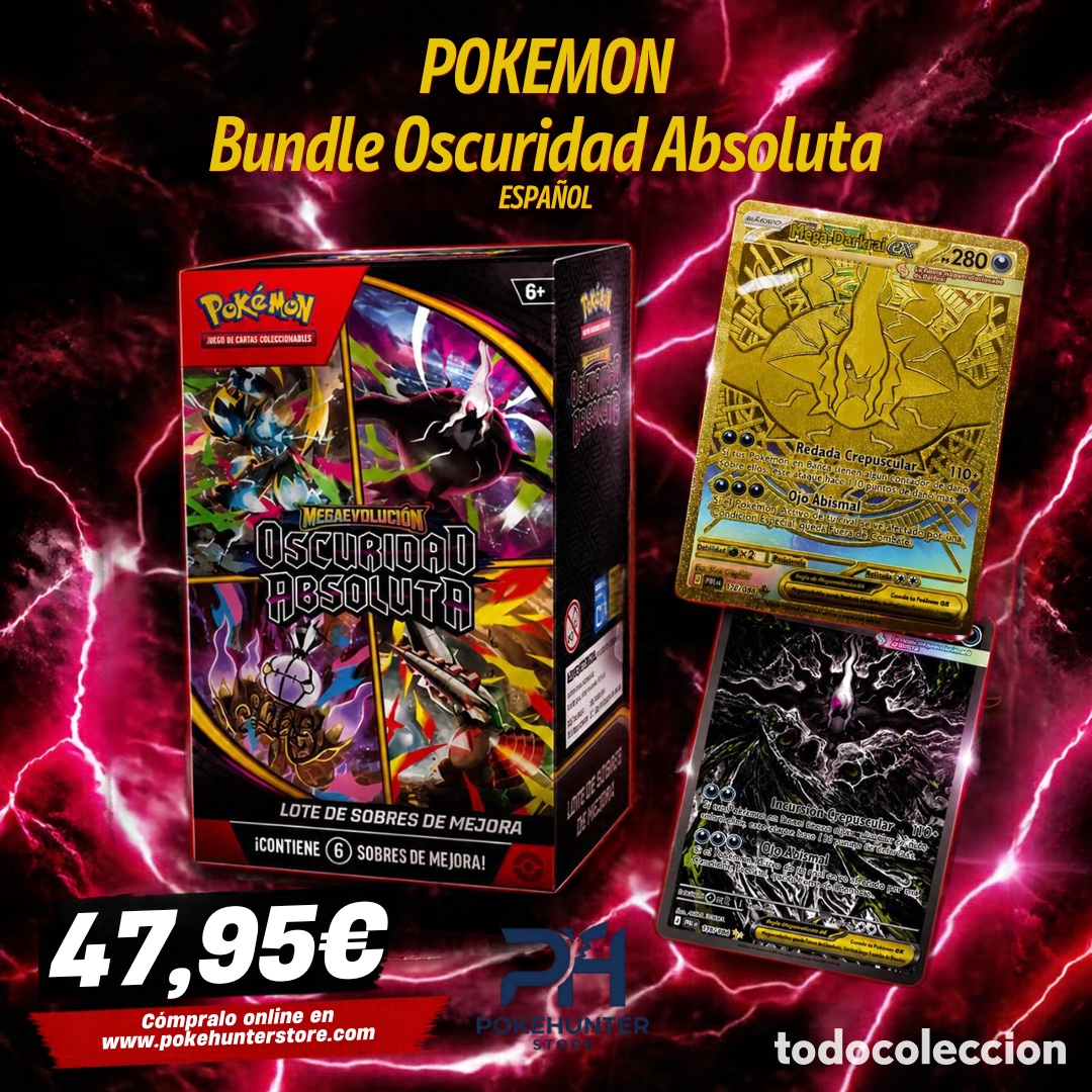 Sammelkarten: Pokemon Bundle Oscuridad Absoluta