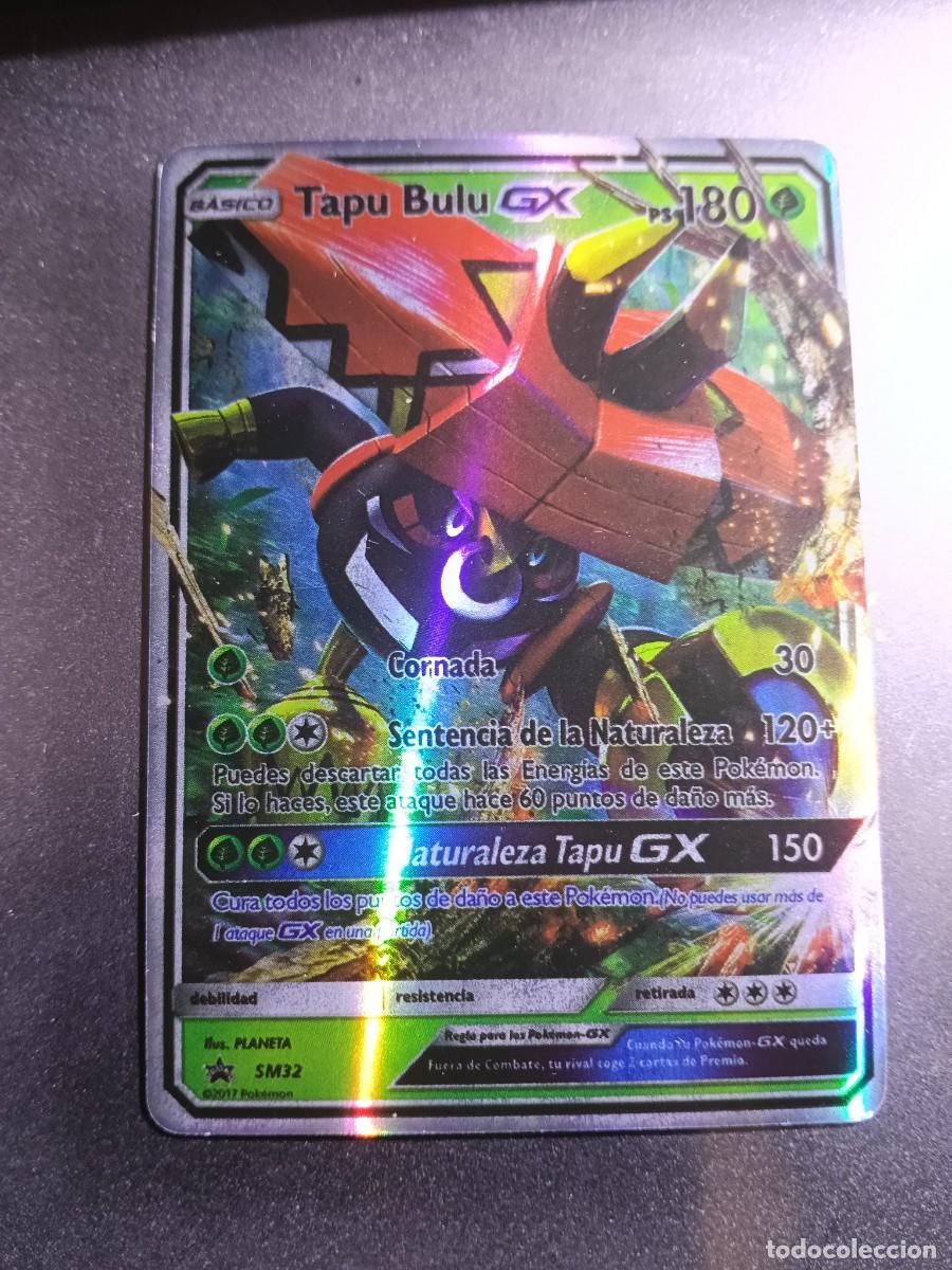 Trading cards: CROMO CARTA TAPU BULU GX SM32 CORNADA SENTENCIA DE LA NATURALEZA BRILLANTE POKEMON 2017