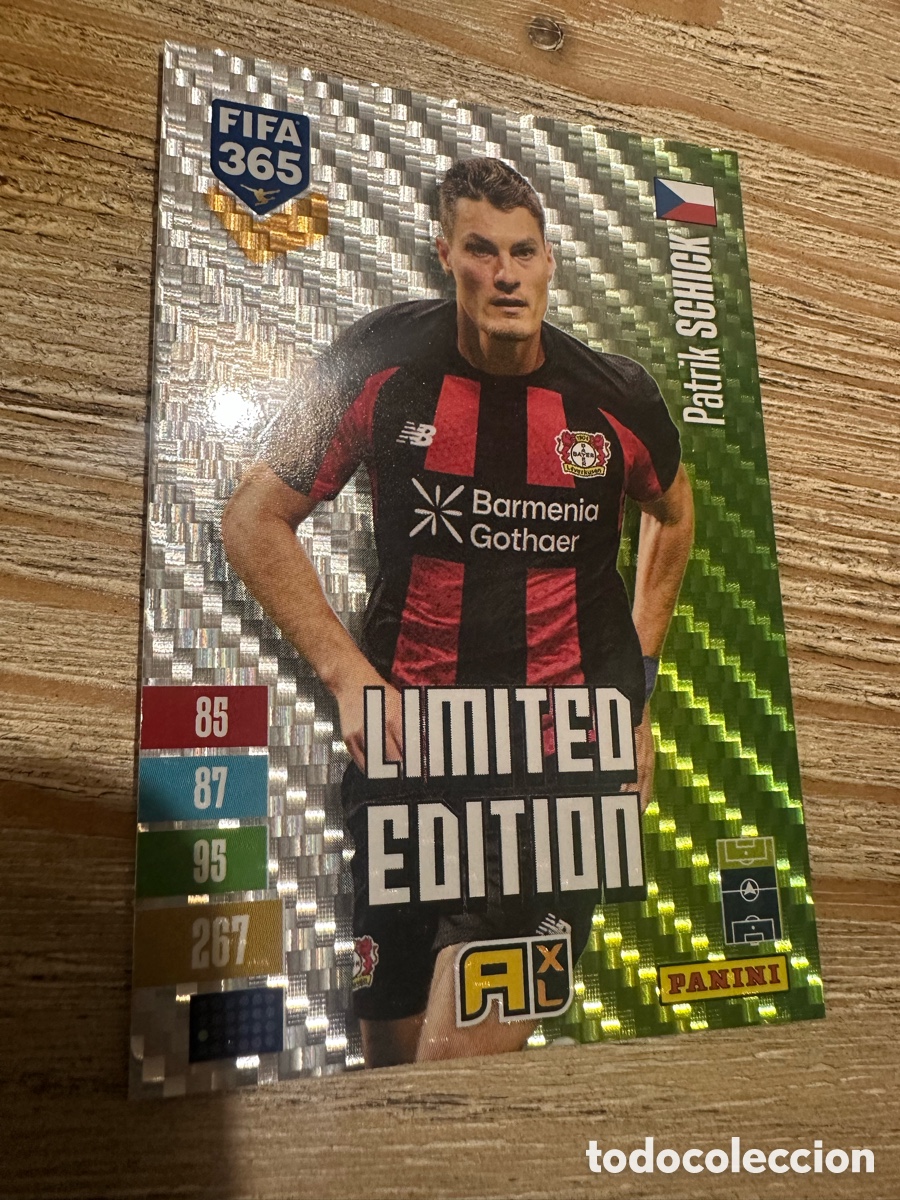 Trading cards: PATRIK SCHICK BAYER LEVERKUSEN LIMITED EDITION FIFA 365 2027 PANINI ADRENALYN XL