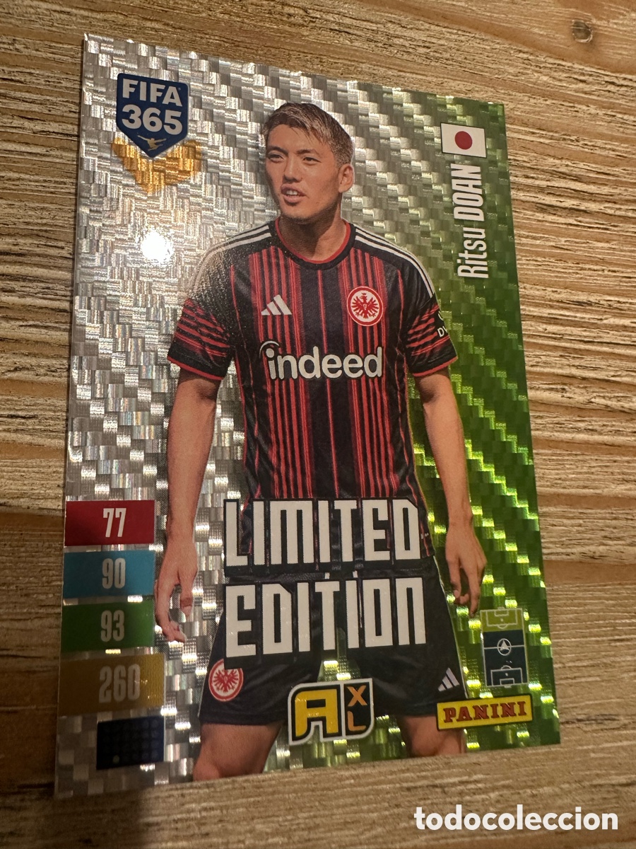 Trading cards: RITSU DOAN EINTRACH FRANKFURT LIMITED EDITION FIFA 365 2027 PANINI ADRENALYN XL