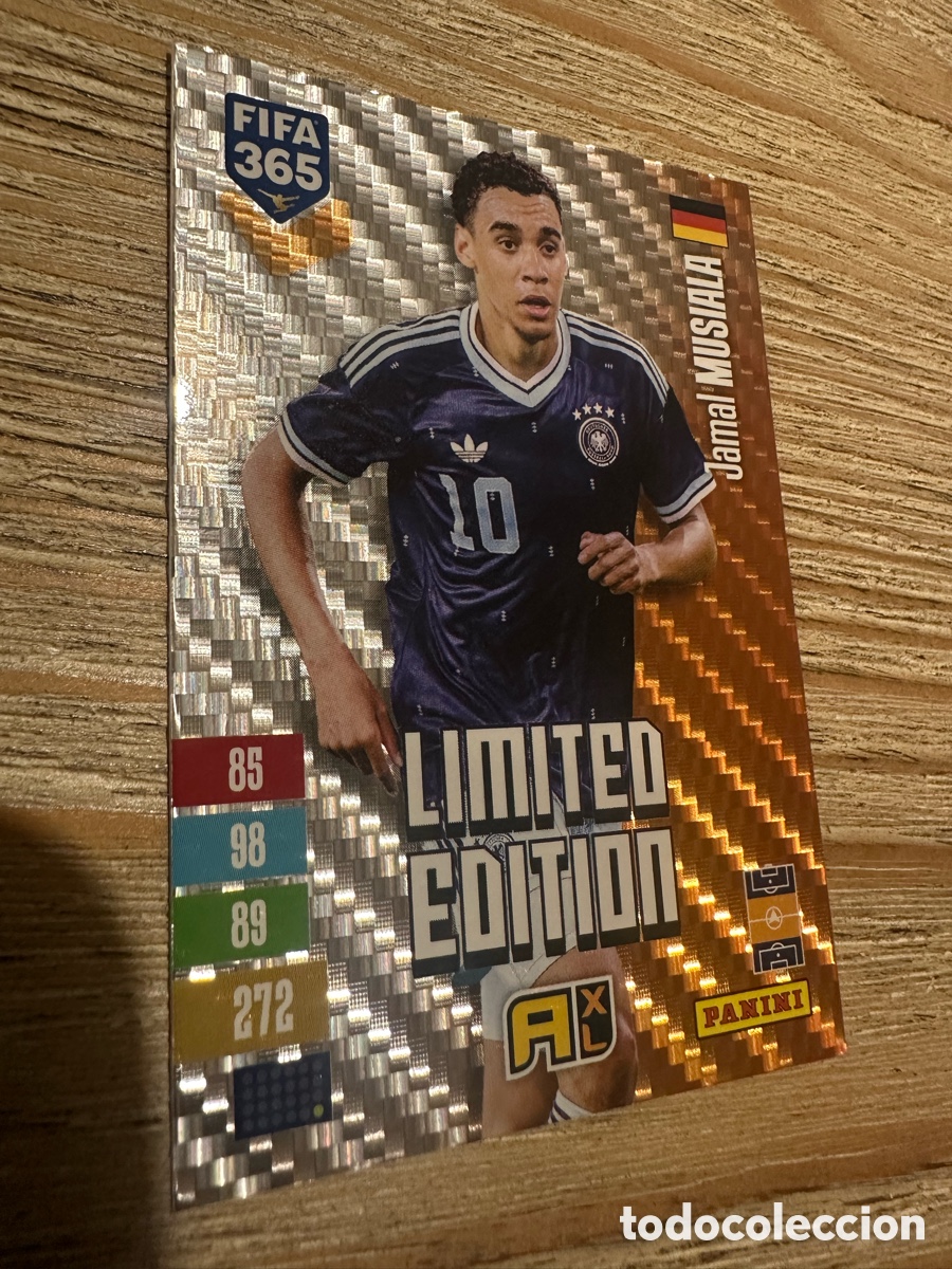 Trading cards: JAMAL MUSIALA ALEMANIA LIMITED EDITION FIFA 365 2027 PANINI ADRENALYN XL