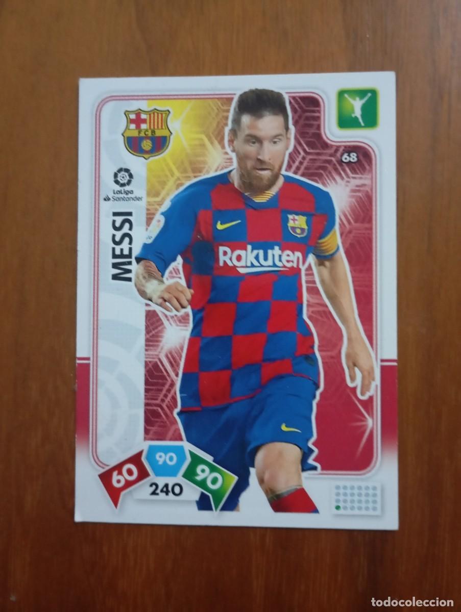 Trading cards: CROMO. MESSI. ADRENALYN. TRADING CARD 19 - 2020