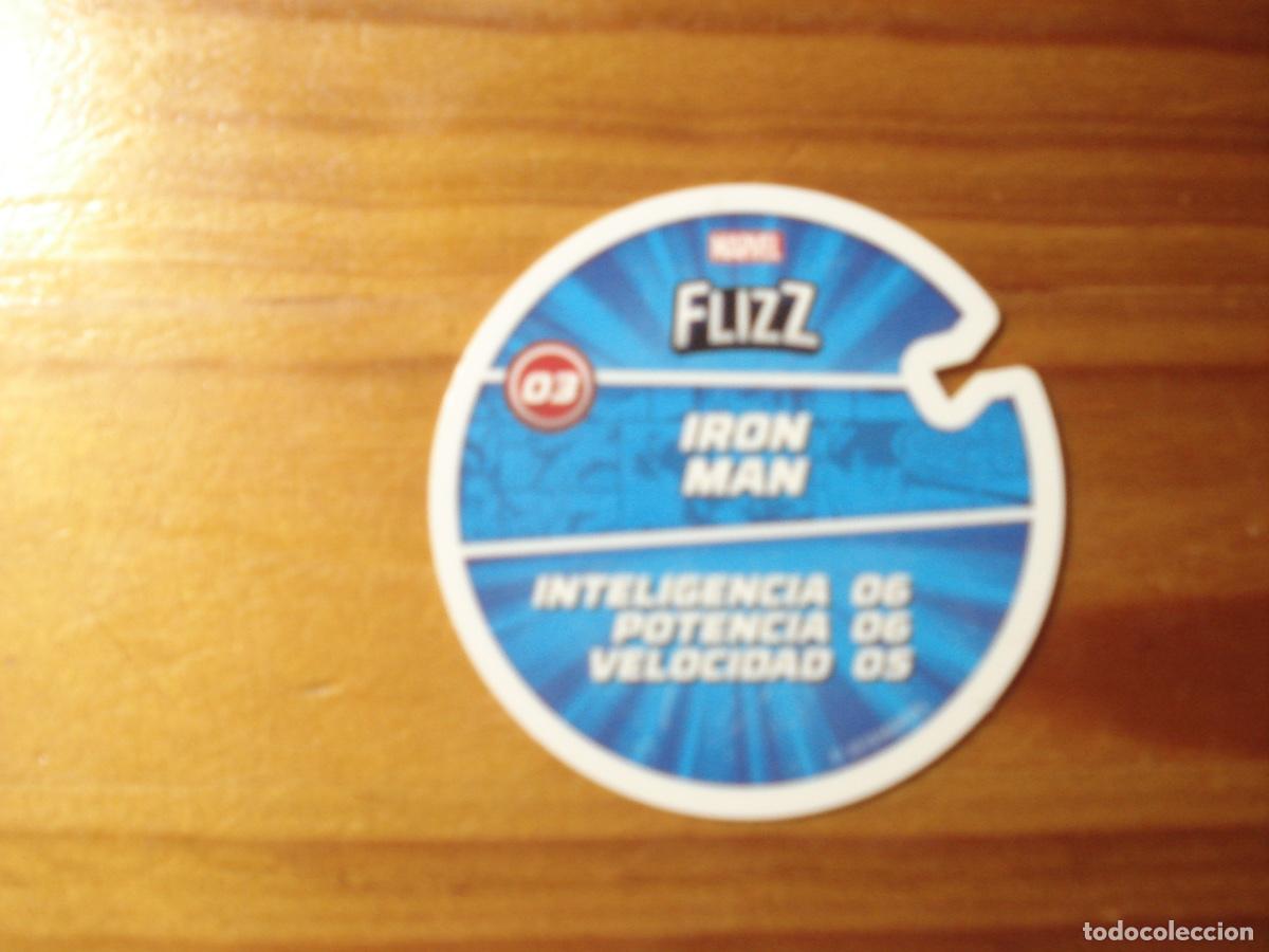 Trading cards: Tazo de Iron Man Marvel - Foto 2