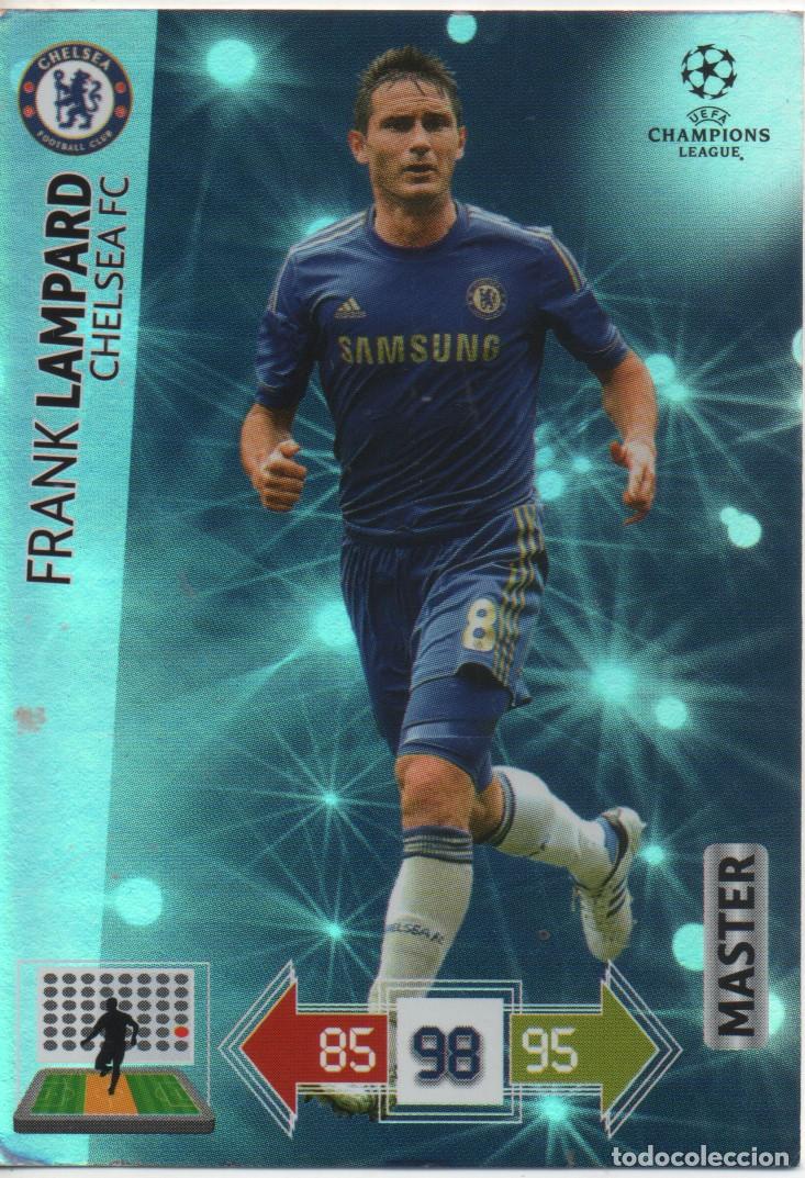 Trading cards: Lampard (Chelsea) Master Adrenalyn XL Champions 2012-13 Panini