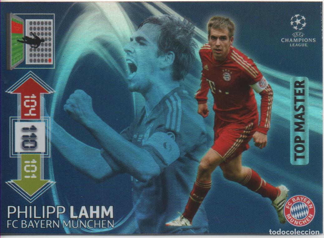 Trading cards: Philip Lahm (Bayern Munich) Top Master Adrenalyn XL Champions 2012-13 Panini