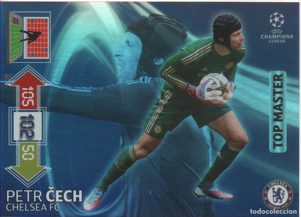 Trading cards: Petr Cech (Chelsea) Top Master Adrenalyn XL Champions 2012-13 Panini