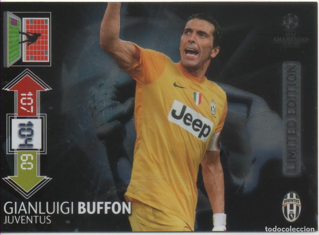Trading cards: Buffon (Juventus) Limited Edition Adrenalyn XL Champions 2012-13 Panini