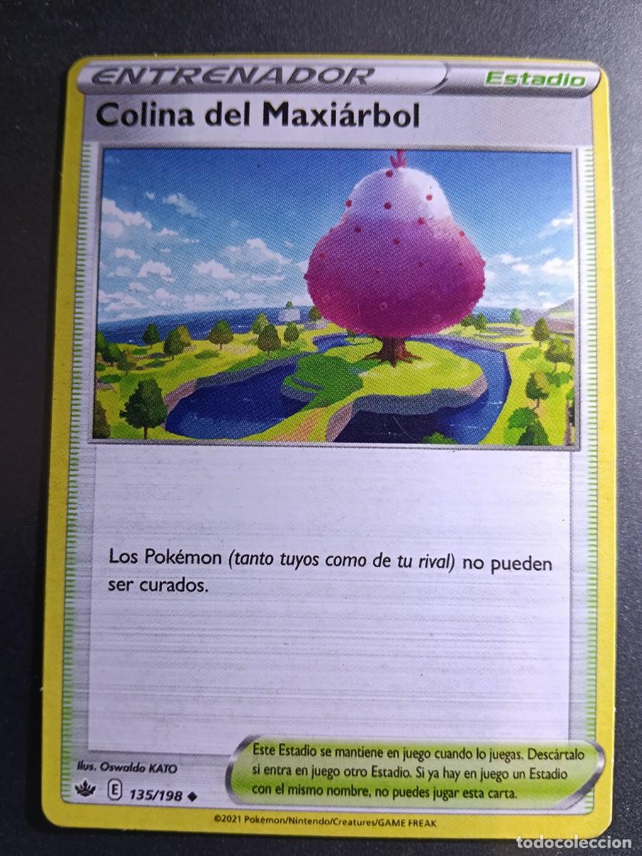 Trading cards: CROMO CARTA ENTRENADOR COLINA DEL MAXIARBOL 135/198 ESTADIO POKEMON 2021
