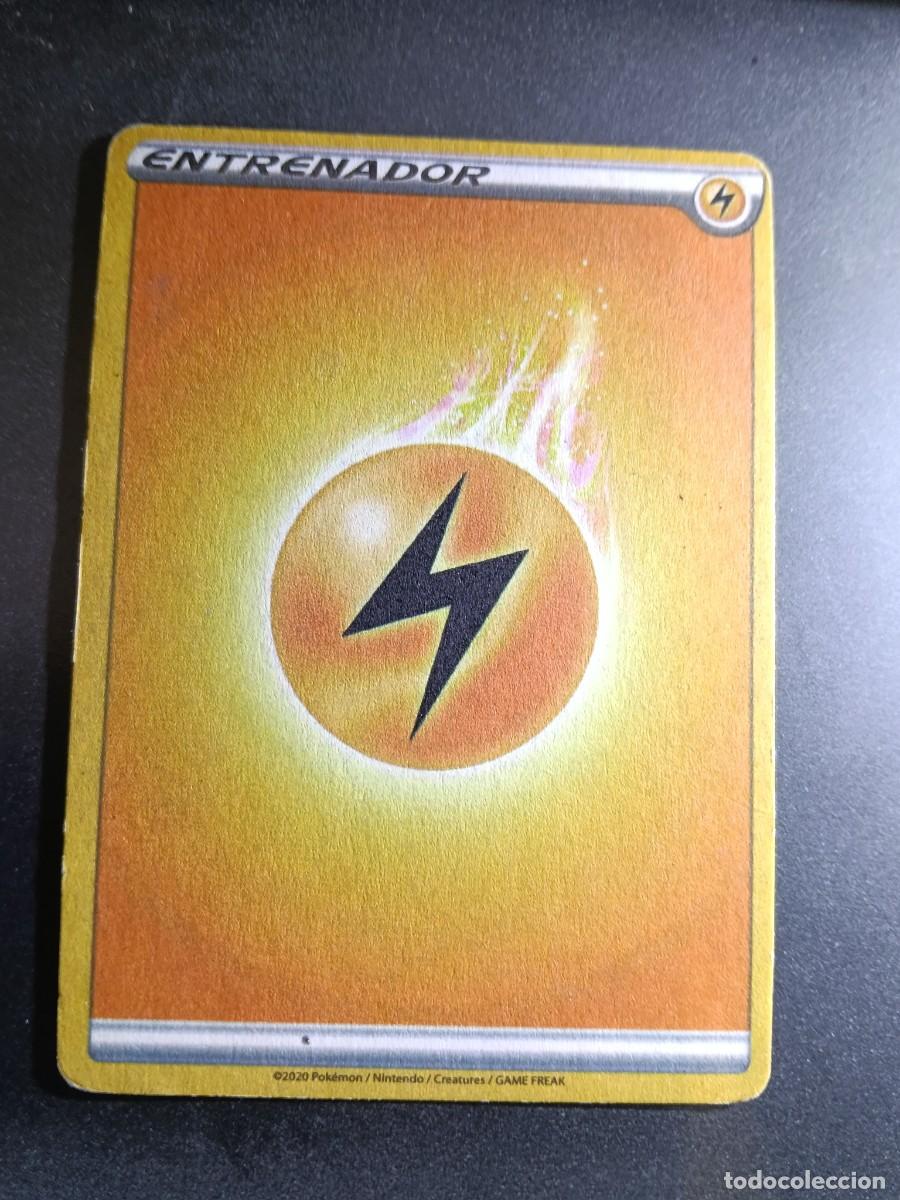 Trading cards: CROMO CARTA ENTRENADOR RAYO POKEMON 2021