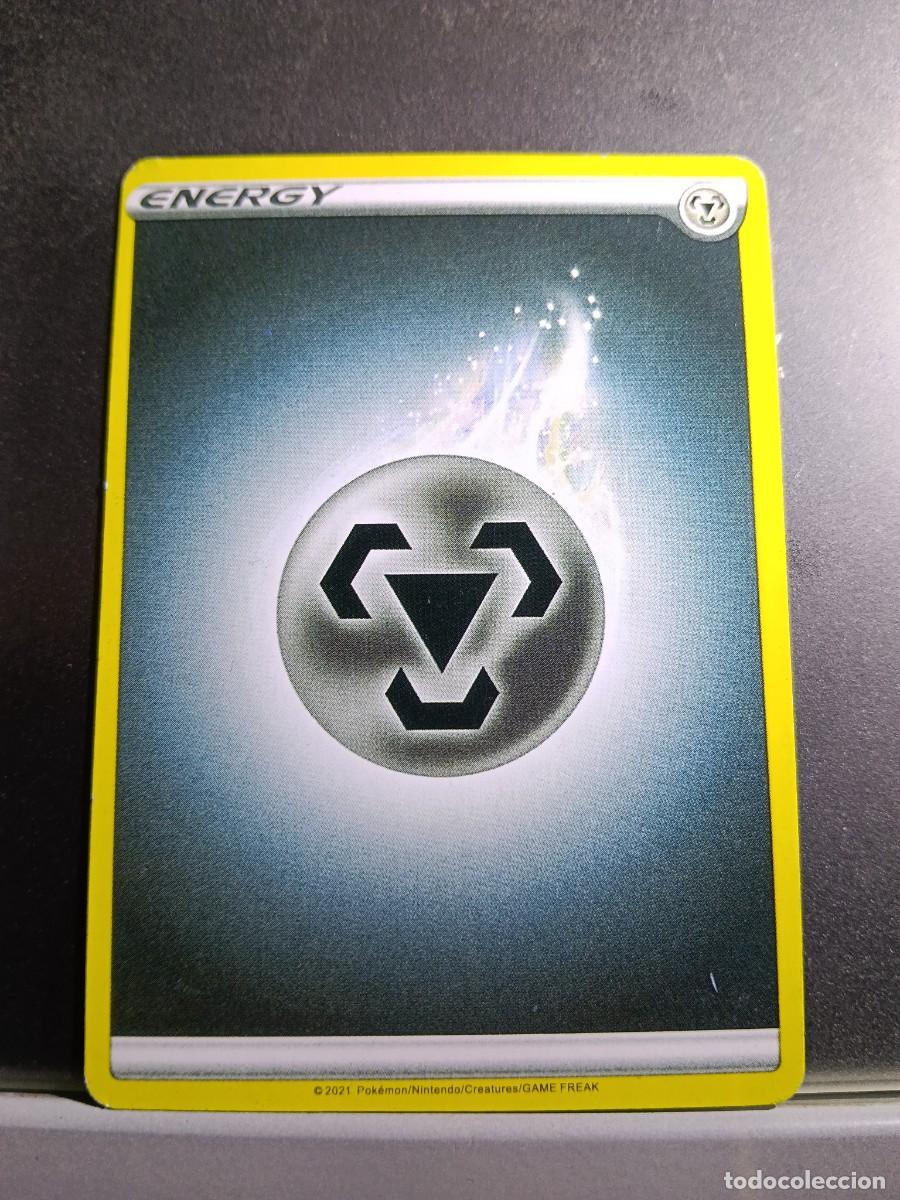Trading cards: CROMO CARTA ENERGY METAL (ENERGIA METALICA) POKEMON 2021