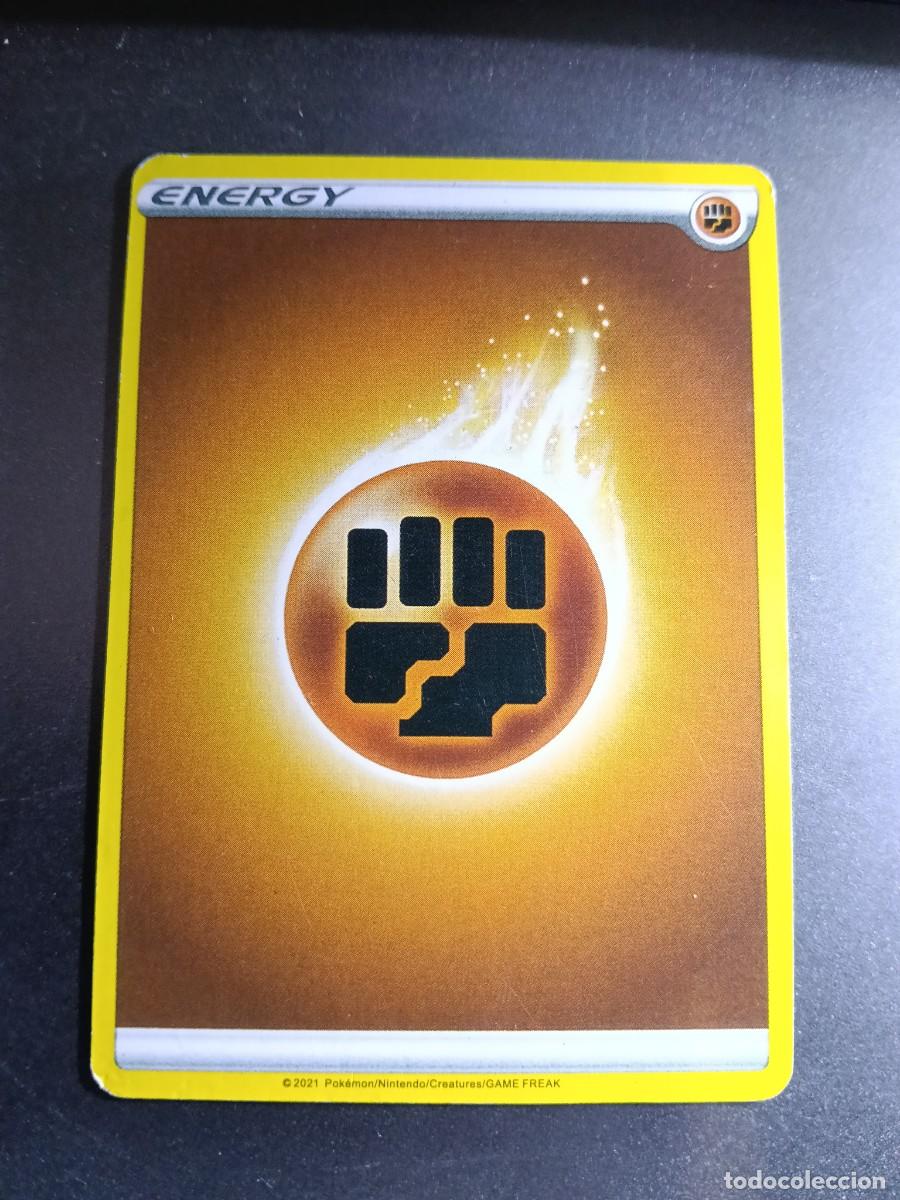 Trading cards: CROMO CARTA ENERGY FIGHTINT (ENERGIA LUCHA) POKEMON 2021