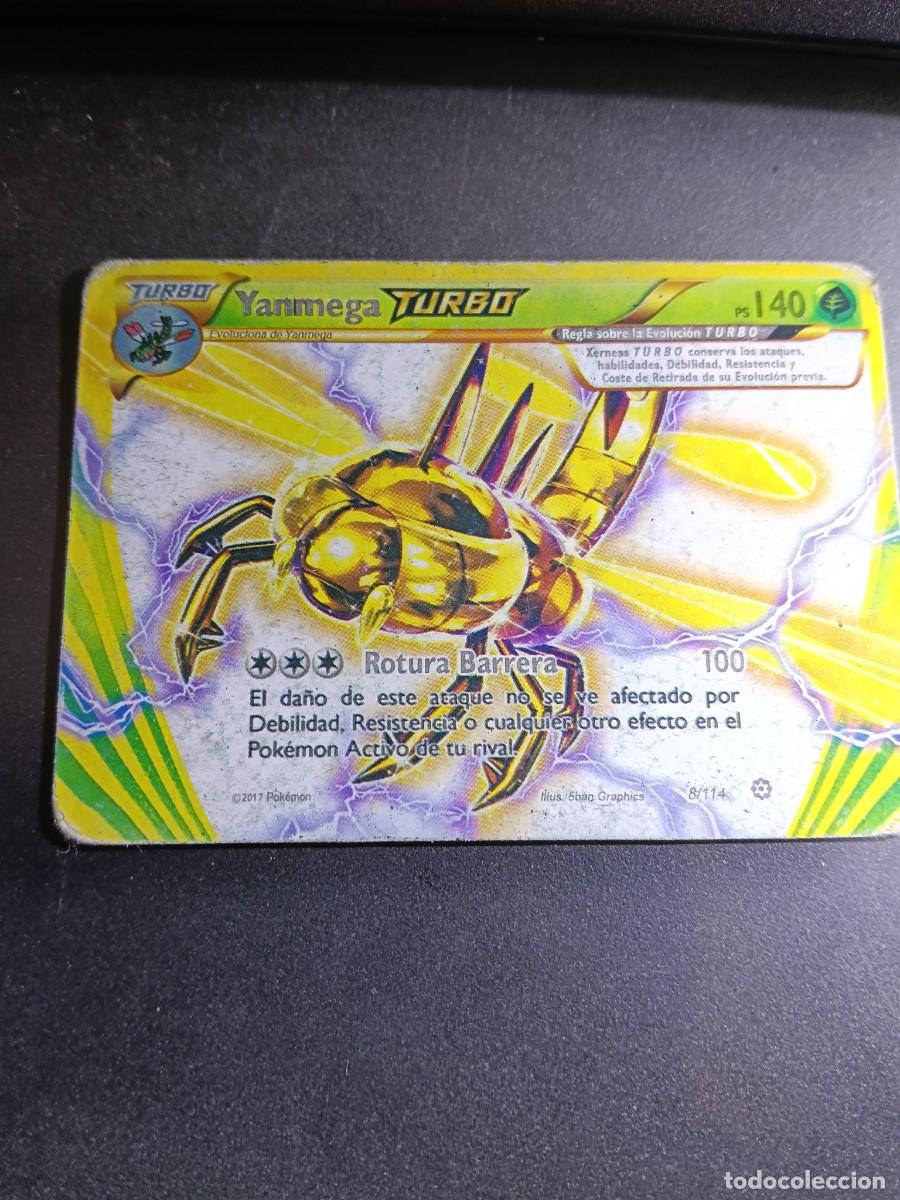 Trading cards: CROMO CARTA YANMEGA TURBO 87/114 ROTURA BARRERA POKEMON 2016