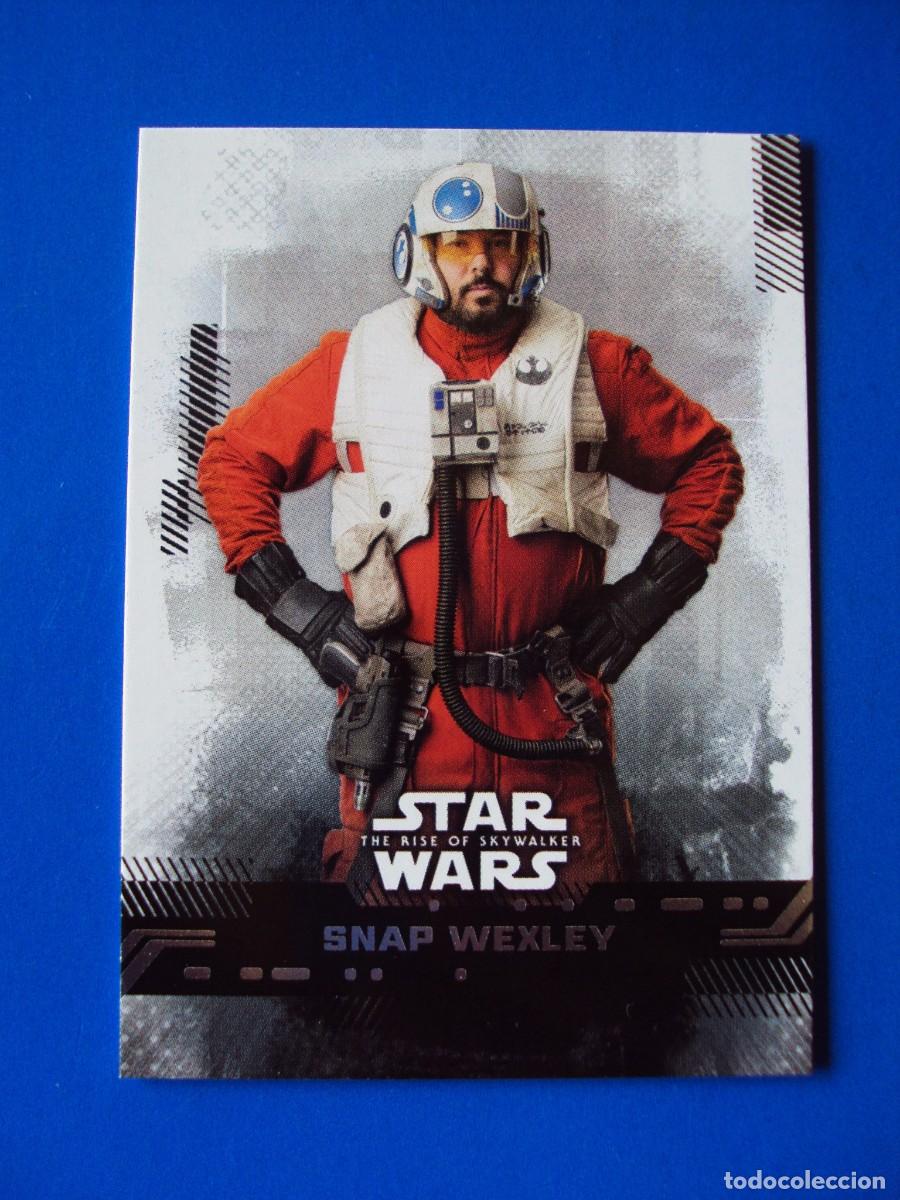 Trading cards: STAR WARS EL ASCENSO DE SKYWALKER N&ordm; 11 BASE SNAP WEXLEY TOPPS TRADING CARD NUEVA